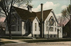 Marshalltown, Ia, Congregational Church Iowa Postcard Postcard Postcard