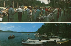Lake St. Catherine Inn Poultney, VT Postcard Postcard Postcard