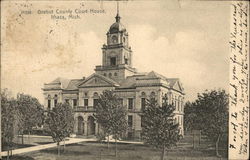 Gratiot County Court House Postcard