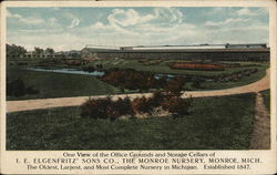 I. E. Elgenfritz Sons Co., The Monroe Nursery Postcard