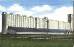Gigantic Modern Grain Elevators