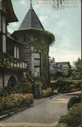 Residence on Hillside and Vista Avenues Oakland, CA Postcard Postcard Postcard