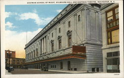 Eastman School of Music, Kilbourn Hall and Eastman Theatre Rochester, NY Postcard Postcard Postcard