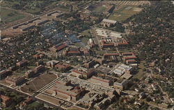 Purdue University Campus - Aerial View Lafayette, IN Postcard Postcard Postcard