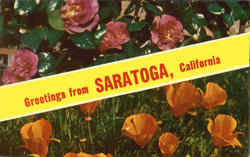 Greetings From Saratoga Greetings From Saratoga