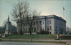 Daviess County Court House Postcard