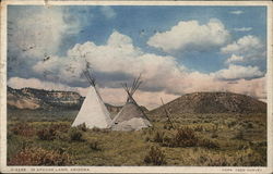 Teepees In Apache Land Arizona Postcard Postcard Postcard