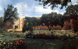 Agronomy Building And Formal Green, Iowa State College