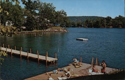 Lake George Vacationland Postcard