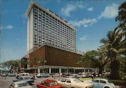 Manila Hilton Philippines Southeast Asia Postcard Postcard Postcard