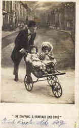 Im driving a carriage and pair