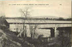 Old Covered Bridge At Windsor
