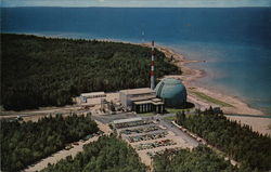 Big Rock Point Nuclear Power Plant Postcard