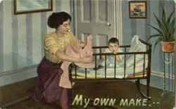 My Own Make Baby in Crib