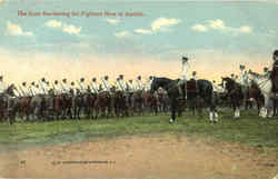 Czar Reviewing His Fighters In Austria