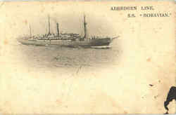 Aberdeen Line S. S. Moravian