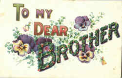 To My Dear Brother