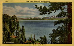 Lake Tahoe Along The Nevada Shore