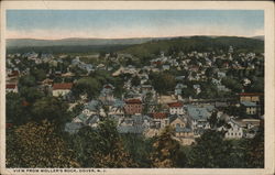 View From Moller's Rock Postcard