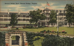 Natural Bridge Hotel Postcard
