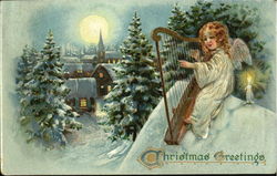 Angel With Harp
