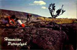 Hawaiian Petroglyph