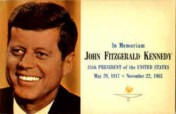 In Memoriam John Fitzberald Kennedy