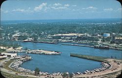 The Beautiful North Shore Marina Postcard