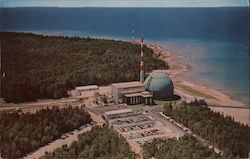 Big Rock Point Nuclear Power Plant Postcard
