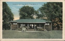 Buchanan Golf Club House Postcard