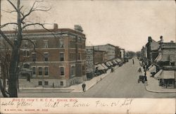 Main St. From Y.M.C.A. Postcard