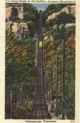 The Steep Grade of the Incline, Lookout Mountain The Steep Grade of the Incline, Lookout Mountain