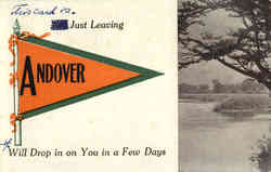 Andover Maine Banner Card