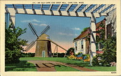 An Old Cape Cod Grist Mill