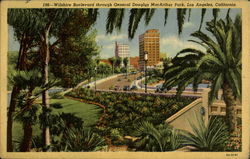 Wilshire Boulevard, General Douglas MacArthur Park