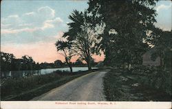 Kickemuit Road Looking South Postcard