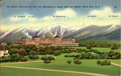 The Mount Washington And The Presidential Range