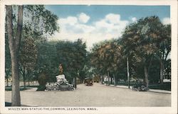 Minute Man Statue on the Common Postcard