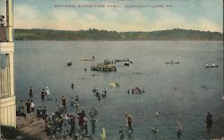 Bathing Exposition Park Postcard