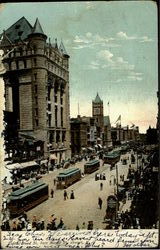 Broad St. From Market St Broad St. From Market St