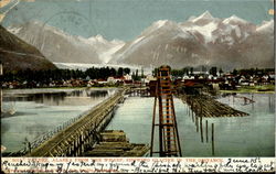 Valdez Alaska From The Wharf