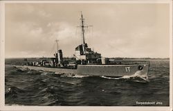 Torpedoboot Jltis Wilhelmshaven, Germany Postcard Postcard Postcard