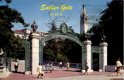 Sather Gate University Of California Sather Gate University Of California