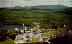 Aerial View Of Saranac Inn