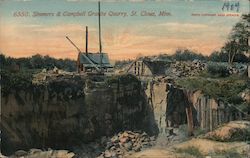 Simmers & Campbell Granite Quarry Postcard