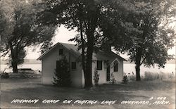 Harmony Camp on Portage Lake Postcard