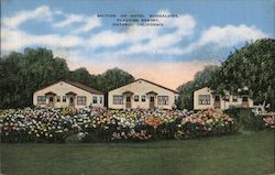 Section of Hotel Bungalows, Paradise Resort Postcard