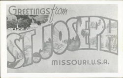 Greetings From St. Joseph Greetings From St. Joseph