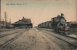 Erie Station Hornell, NY Postcard Postcard Postcard