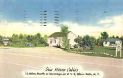 Sun Haven Cabins, 13 Miles North of Saratoga on U.S. 9 Sun Haven Cabins, 13 Miles North of Saratoga on U.S. 9